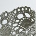 Vintage Delicate Lace Silver Cuff Bracelet