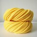 Jersey Tee Circle Scarf - Daisy Yellow - Daffodil - Sunflower - Lemon