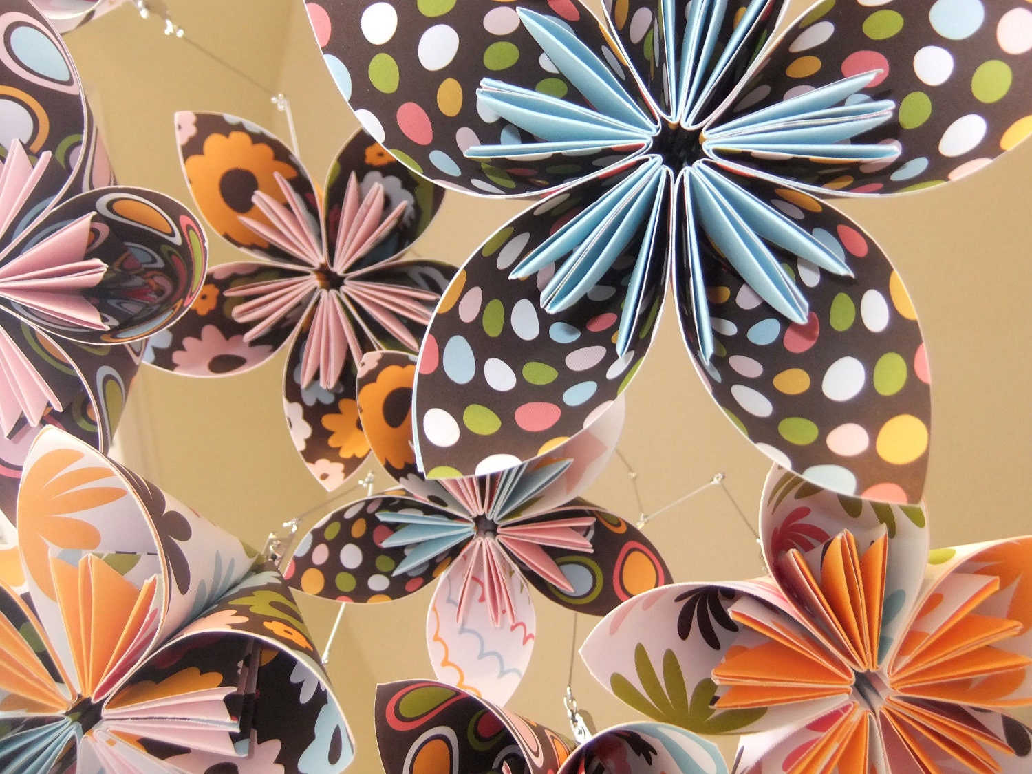 Limited Edition Retro Inspired Flower Mobile LAST ONE AVAILABLE