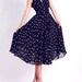 Black chiffon prom dress (WQ02)