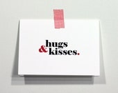 love notes. hugs and kisses