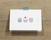 icon series. cupcakes