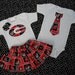 Girls Georgia Bulldogs Cheerleader Onesie and Skirt