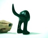 Dog Butt Floss - Lucky Lab Black Dental Floss Dispenser