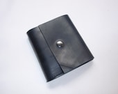 Handmade Recycled Rubber Trifold Wallet with ID Pocket