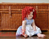 Raggedy ann hat