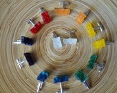 Gummy Bear Cuff Links One Set Any Color Candy Cufflinks Mix and Match Rainbow