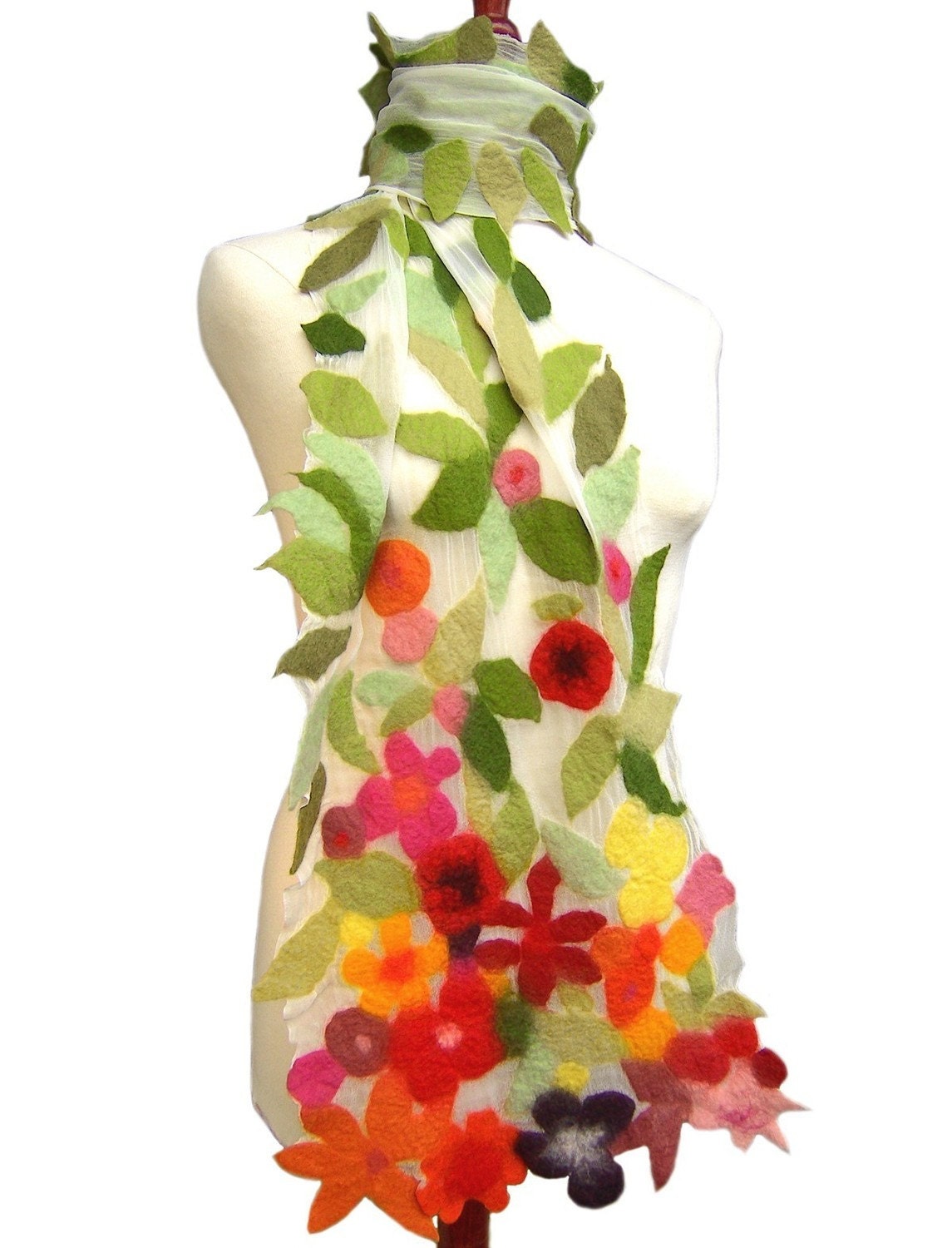 Millefiori Nuno Felt Scarf by AVAoriginal