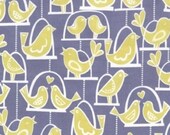 Michael Miller Bird Swing in GrayTable runners
