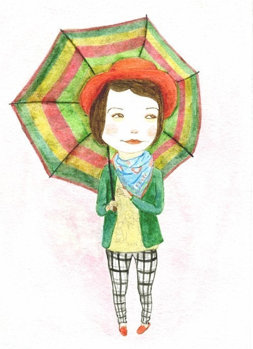 Secret smile - 5 x 7 print