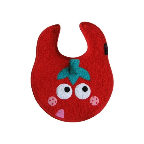 Grommt Sweet Strawberry Bib