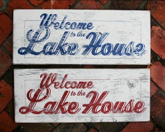 Welcome to the Lake House-Script 9 x 20