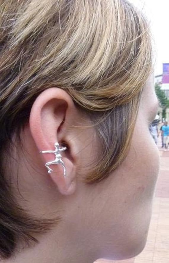 Sexy Ear Cuff Sterling Silver Fancy Fun Jewelry Fashion EarCuff Ear Band Ear Wrap