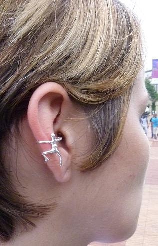 Sexy Ear Cuff Sterling Silver Fancy Fun Jewelry Fashion EarCuff Ear Band Ear Wrap