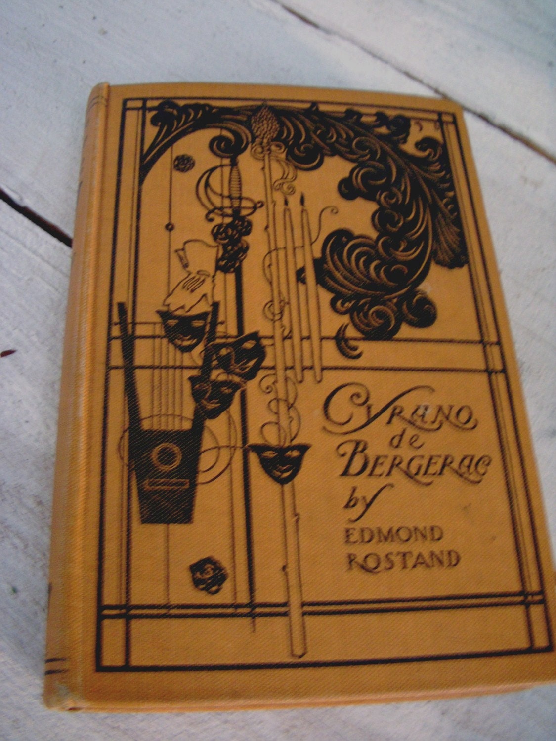 Antique Book - Cyrano de Bergerac 1899 First Edition - Rare Book in Very Good Condition