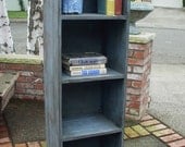 Handmade Wooden Shelf 'The Harley Shelf' - Vintage Inspired Rustic Pine Shelf Cabinet