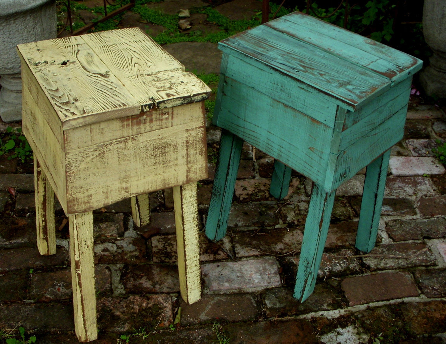 Shabby Furniture, French country, paris apartment, handmade - rustic table