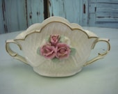 Porcelain Vase Paris Apartment, Shabby Roses