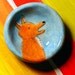 Singing Fox - Pinch Pot