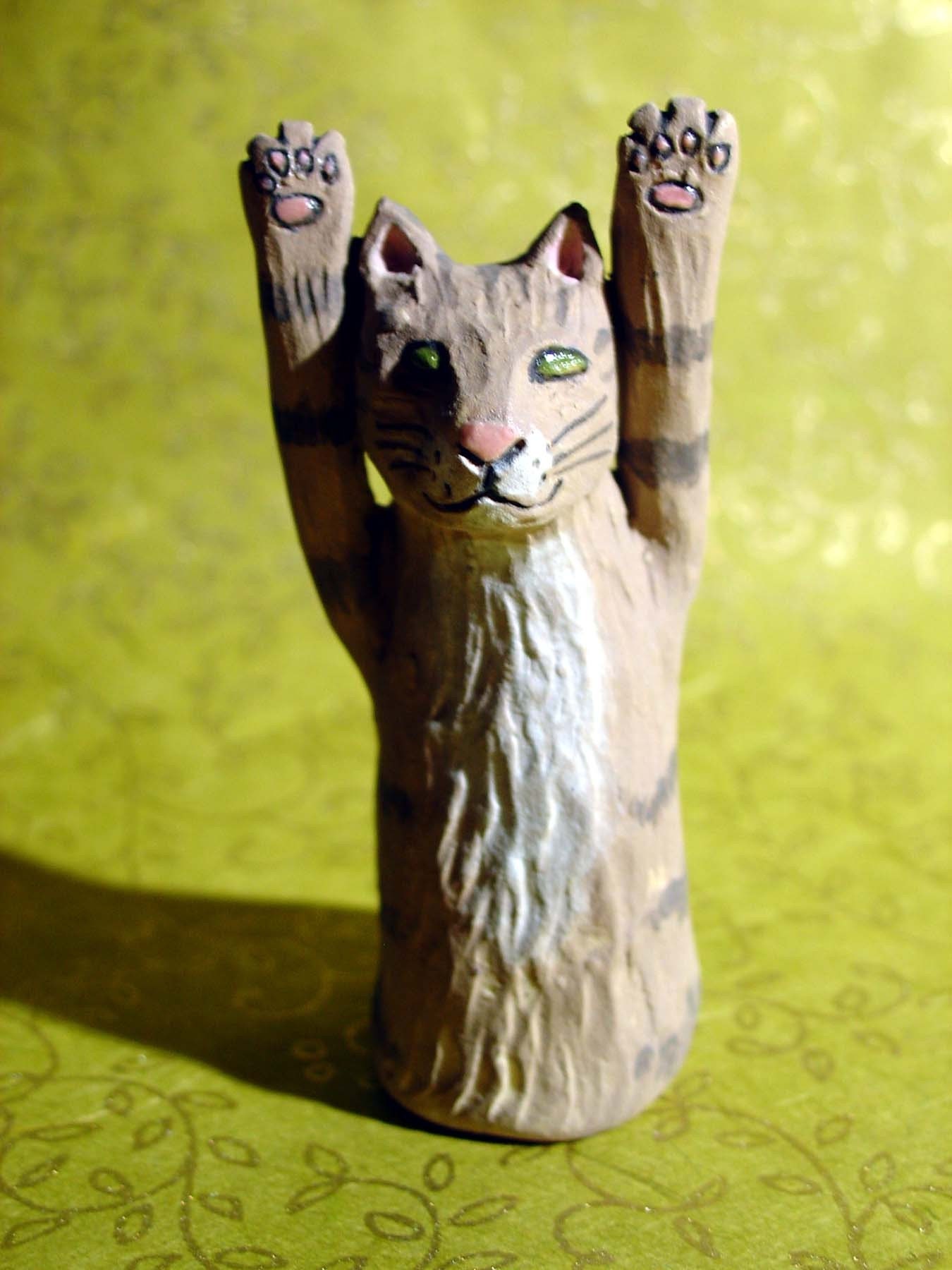 Kitty Finger Puppet