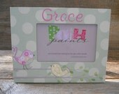 Grace picture frame, 4x6 photo, free personalization