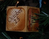 Vintage Inspired Custom First Christmas Ornament