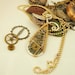 Steampunk Vintage Watch Part Necklace Kit - Intermediate Wire Wrapping  - Makes More Than One