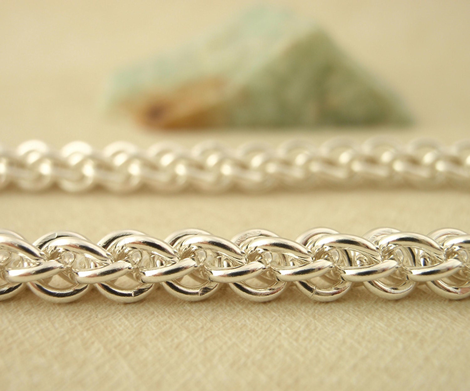 Chainmail Bracelet Kit - Intermediate - Sterling Silver Jens Pind Weave