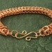 Copper Inca Puno Bracelet Kit - Custom Chainmaille