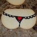 G-String Hand Decorated Sugar Cookies - 1 Dozen