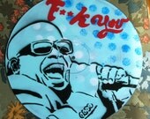 Cee Lo Green F"ck You (Forget You) on Blue Graffitti-Style Record (Vinyl) BUY any 3 RECORDS get any 4th FREE