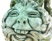 Green Man Olive Oil Cruet