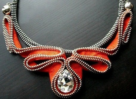 The Alien Zipper Necklace