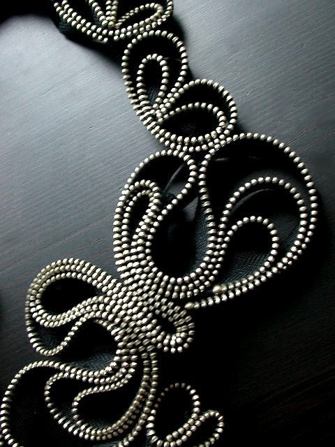 Madame Butterfly Zipper Necklace