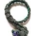 The Green Viper Zipper Necklace