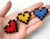 Pixel Heart Pins