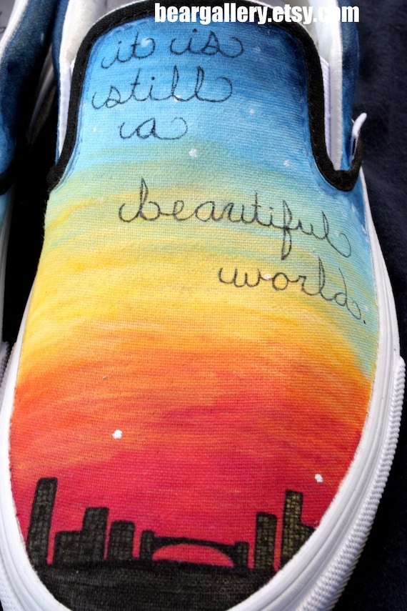 Custom Vans-- City Scape Chicago