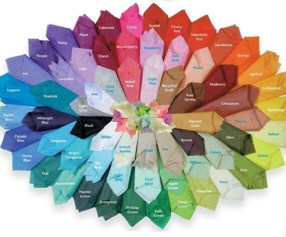 Pick Any Colors - 10 Tissue Paper Pom Set