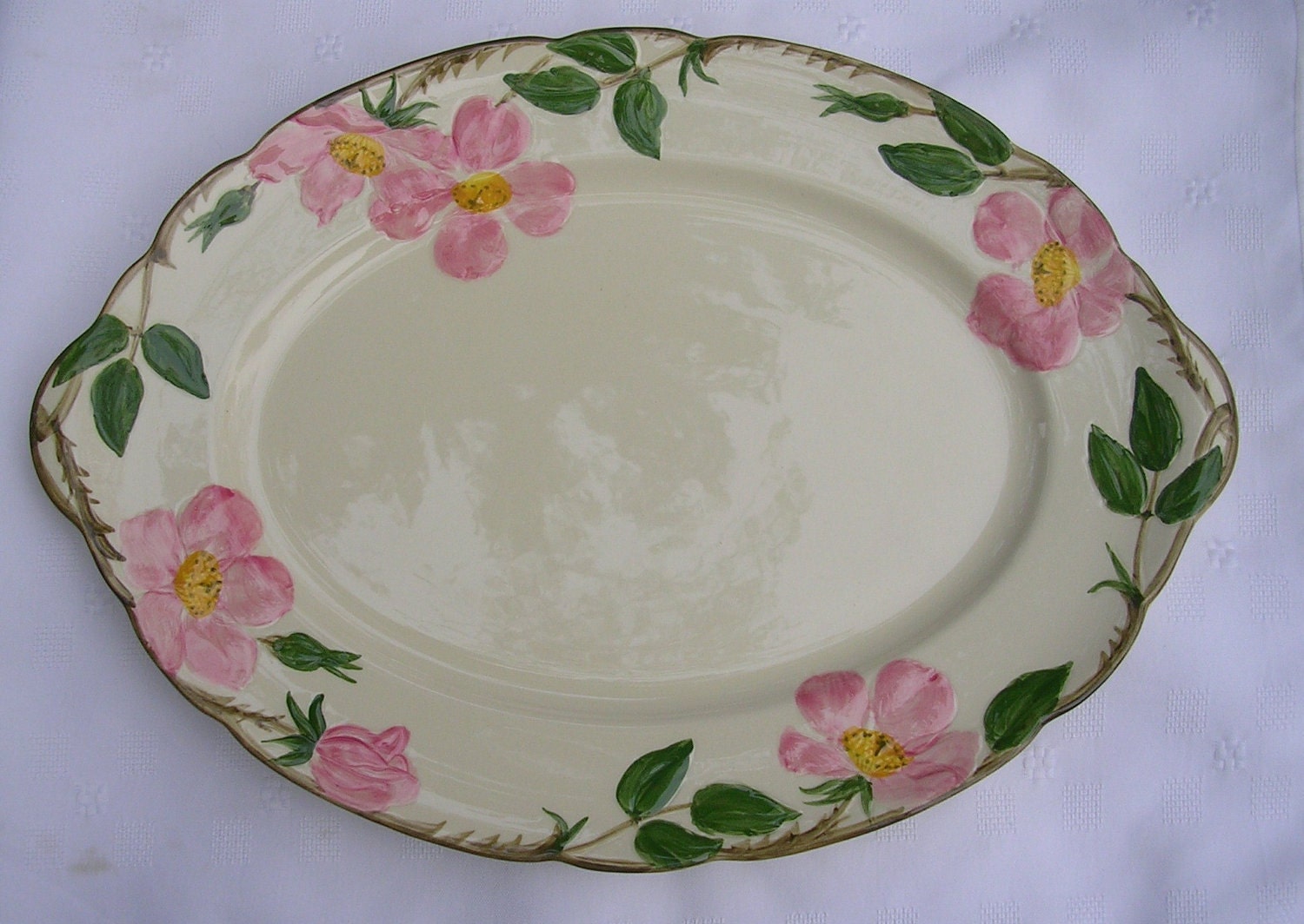 Franciscan Desert Rose Oval Serving Platter NOS