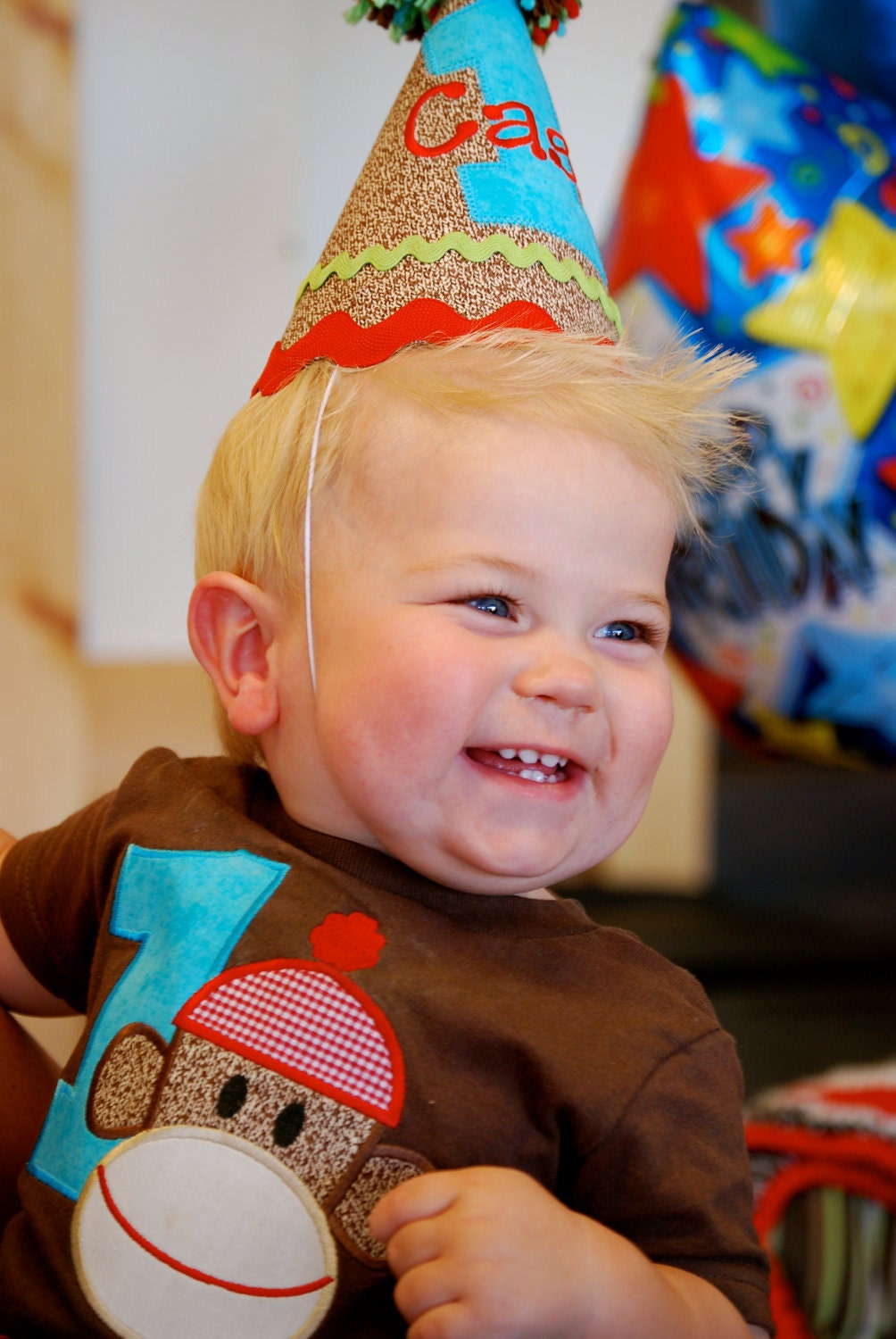 Sock Monkey Birthday Shirt
