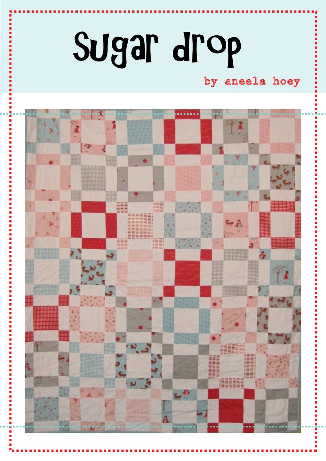 sugar drop PDF quilt pattern
