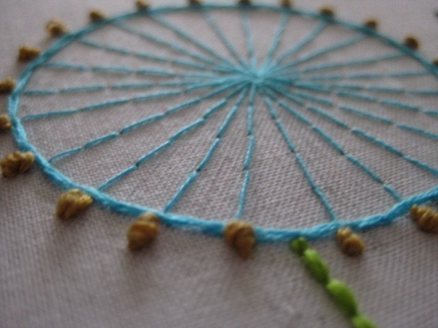 London - embroidery pdf pattern