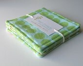 coasters - reversible - dandy stripe and polka dot
