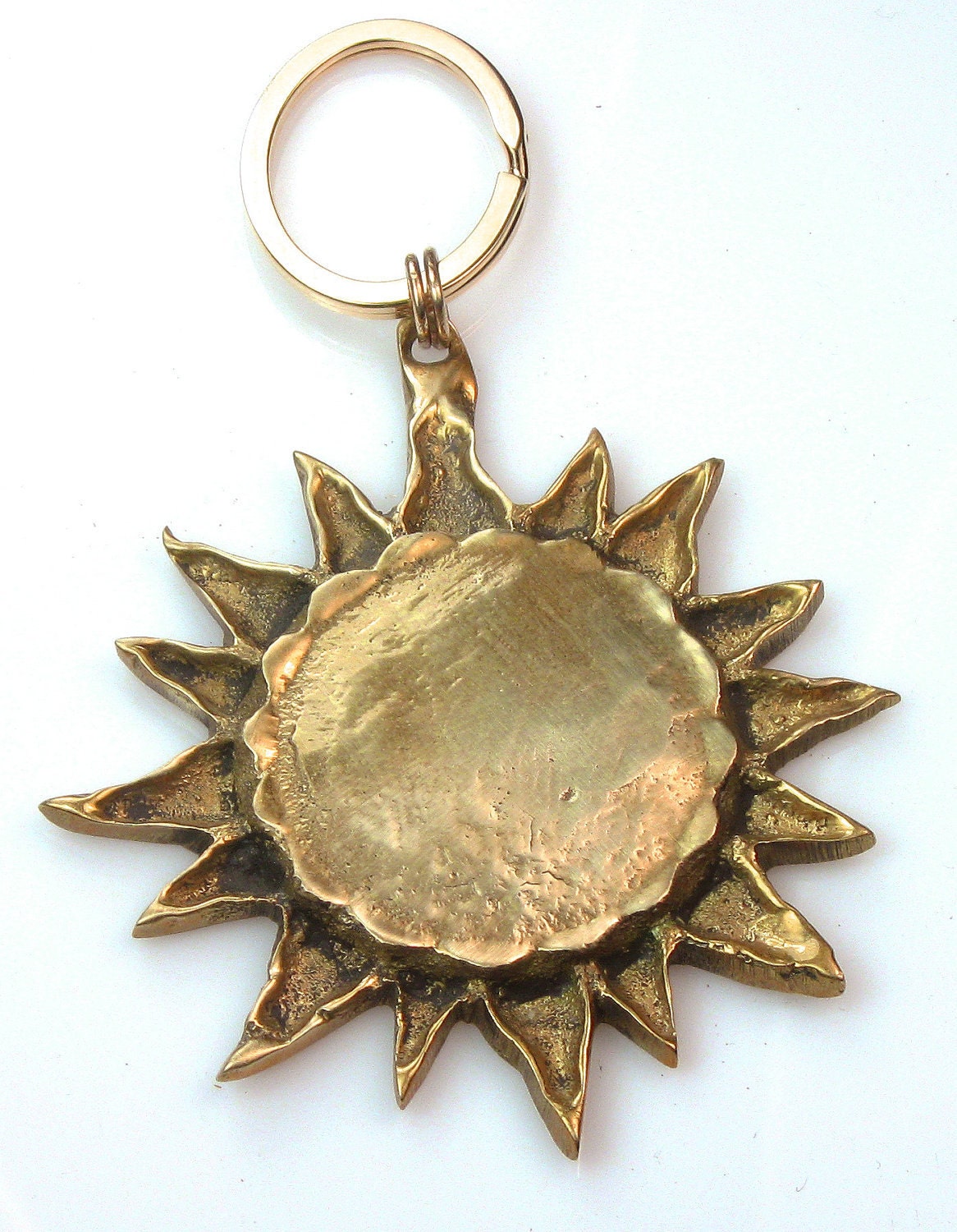Arizona Sunburst Bronze Key Ring