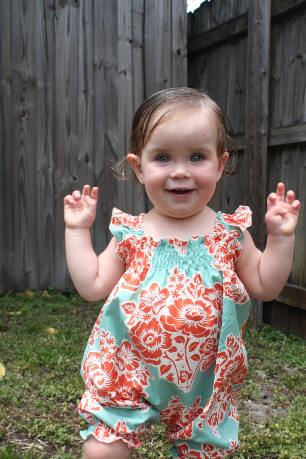 Fresh Cut Bubble Romper with Flutter Straps or Halter Tie