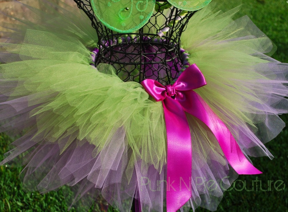 Garden Fairy Triple Layer Pixie Tutu Custom Made set Perfect for Dress Up & Birthdays