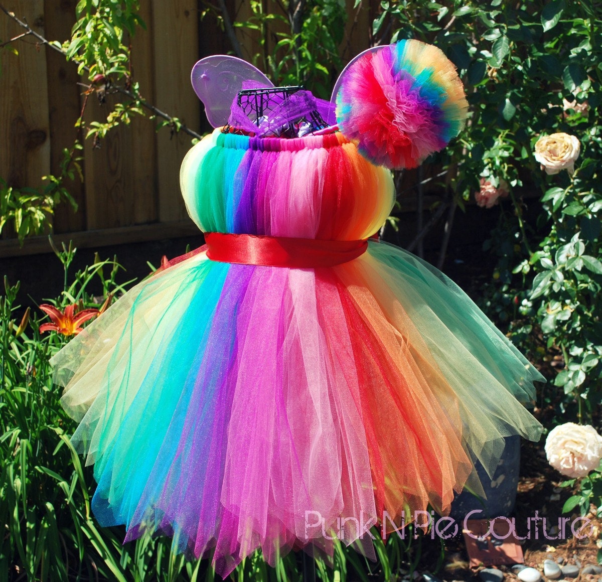 Iris the Rainbow Fairy Pixie Cut Tutu Dress Set Infant - 5T