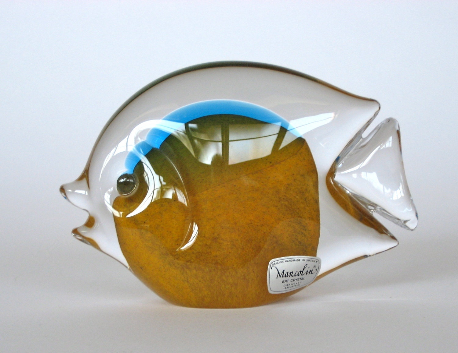 Art Glass Crystal fish