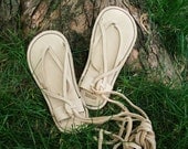 Beach Wedding Cream Maori Sandal