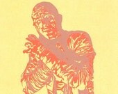 Mummy - Original Silkscreen Print 8x10